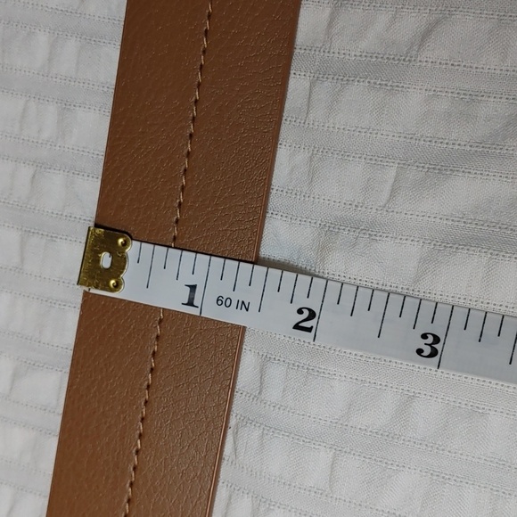 Michael Kors Vegan Leather Tan Belt Size Extra Large - Picture 12 of 15